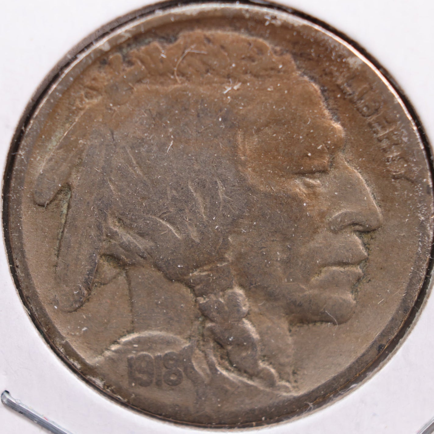 1918 Buffalo Nickel, Good Circulated Coin, Store #NL385