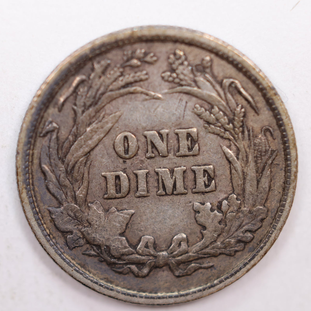 1899 Barber Silver Dime, Extra Fine Circulated Coin, Store Sale #DE028.