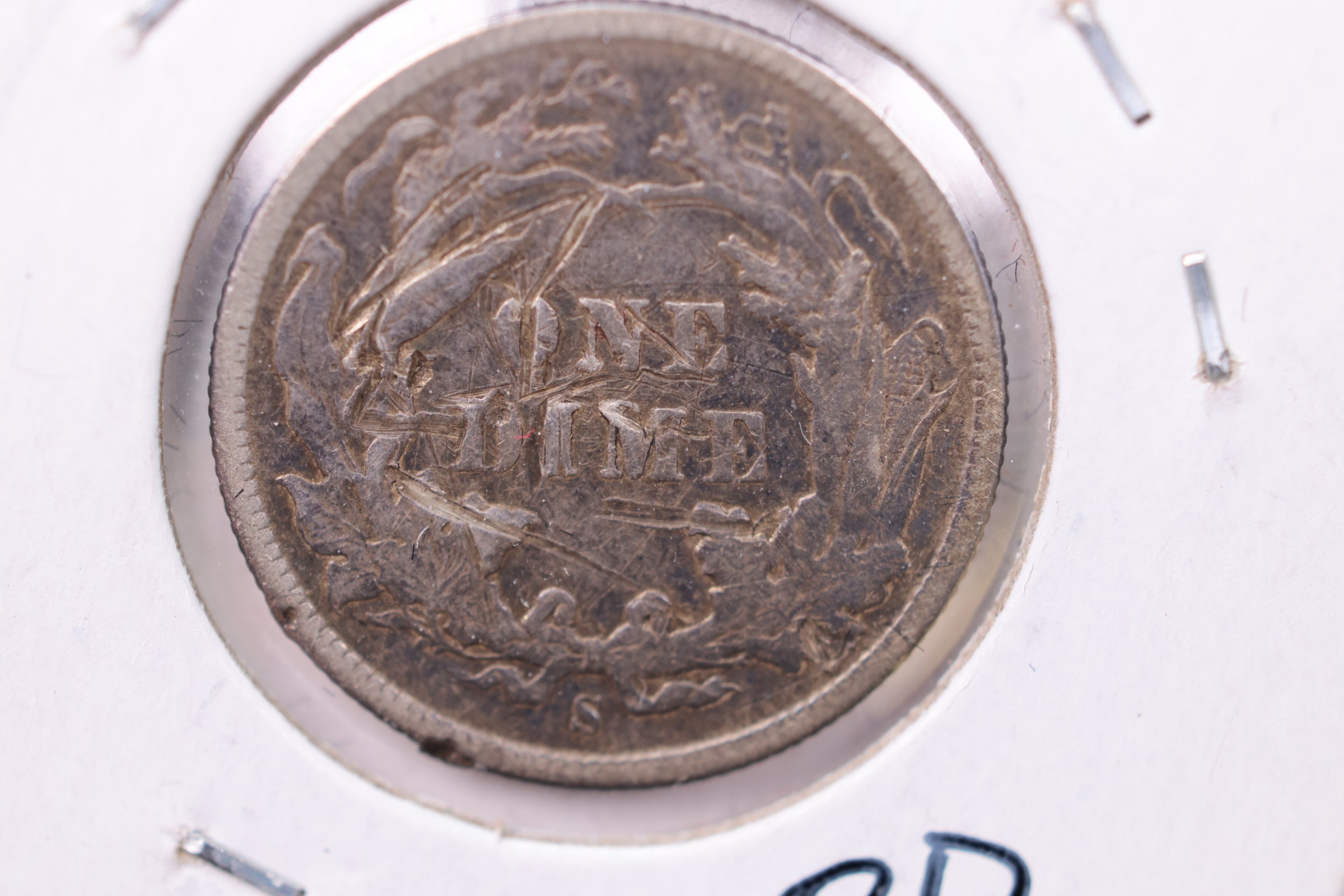 1889-S Seated Liberty Silver Dime., X.F. + ., Store Sale #19165