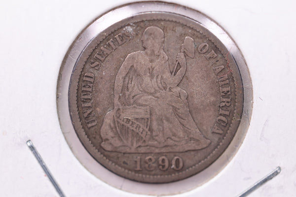 1891 Seated Liberty Silver Dime., X.F +., Store Sale #19168