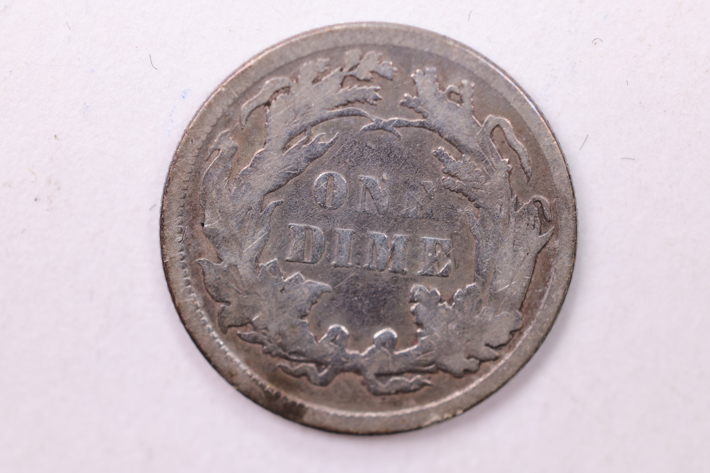 1891-O Seated Liberty Silver Dime., X.F.+., Store Sale #19170