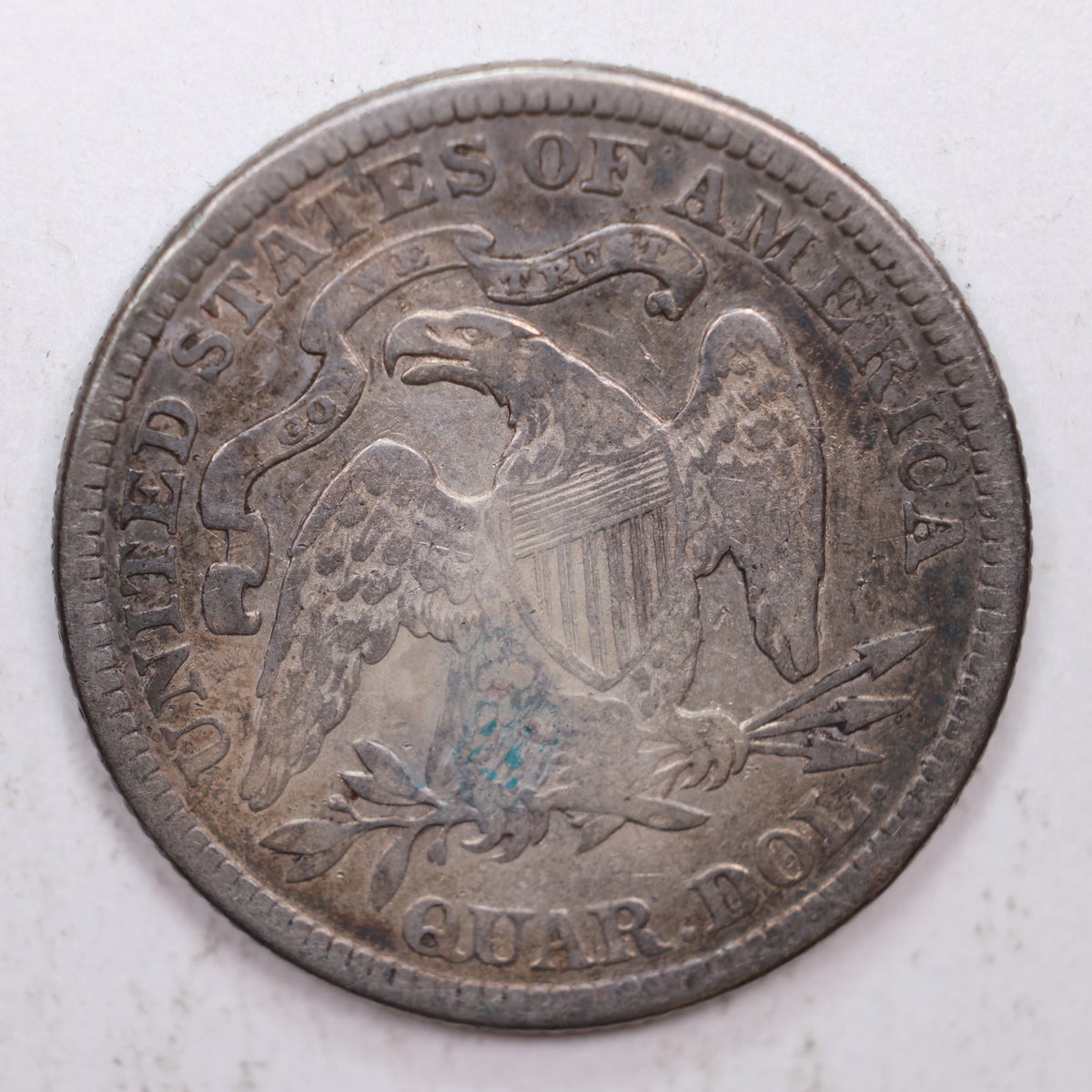 1890 Seated Liberty Quarter, Extra Fine Circulated Coin, Store #QR020.
