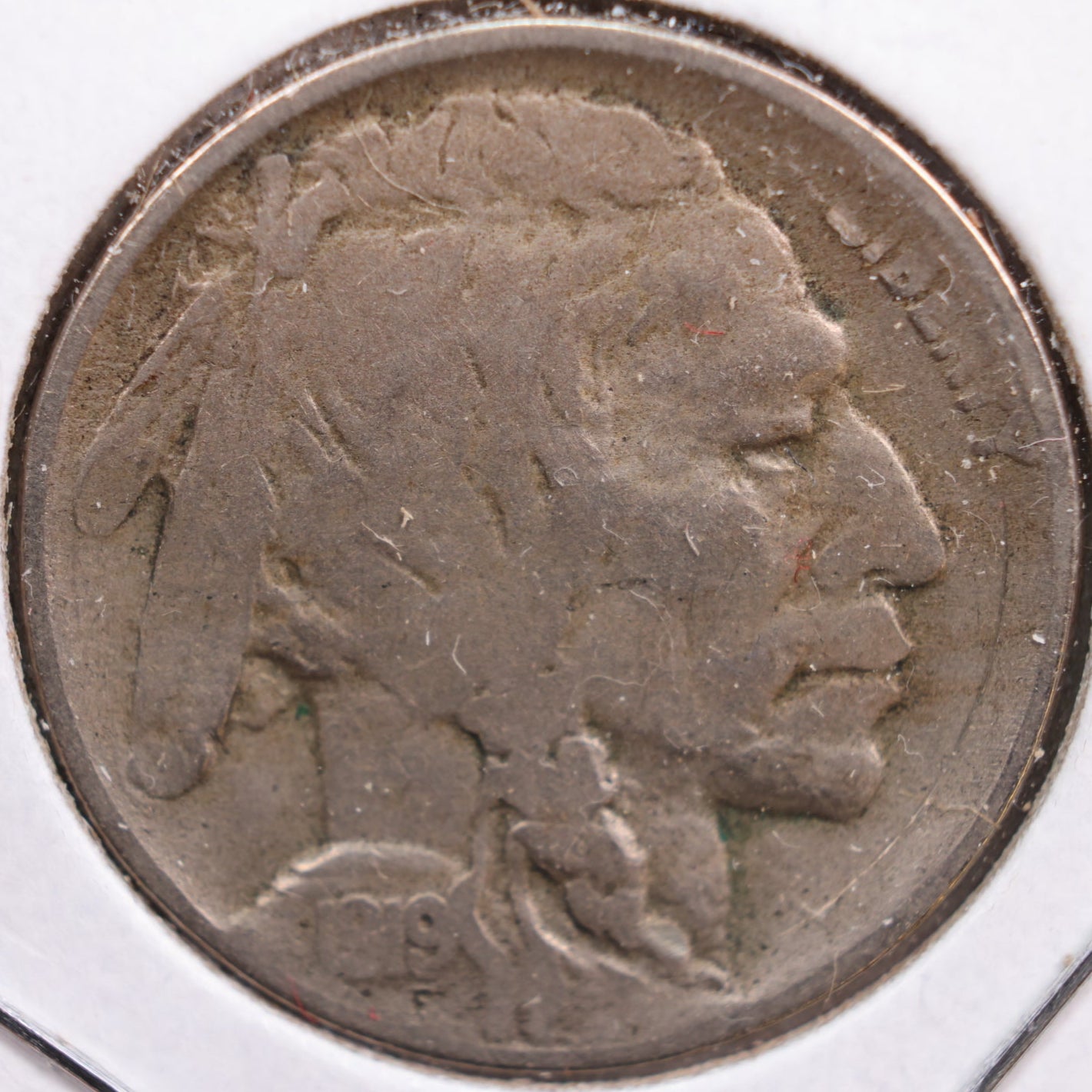 1919-D Buffalo Nickel, Very Good Circulated Coin, Store #NL429
