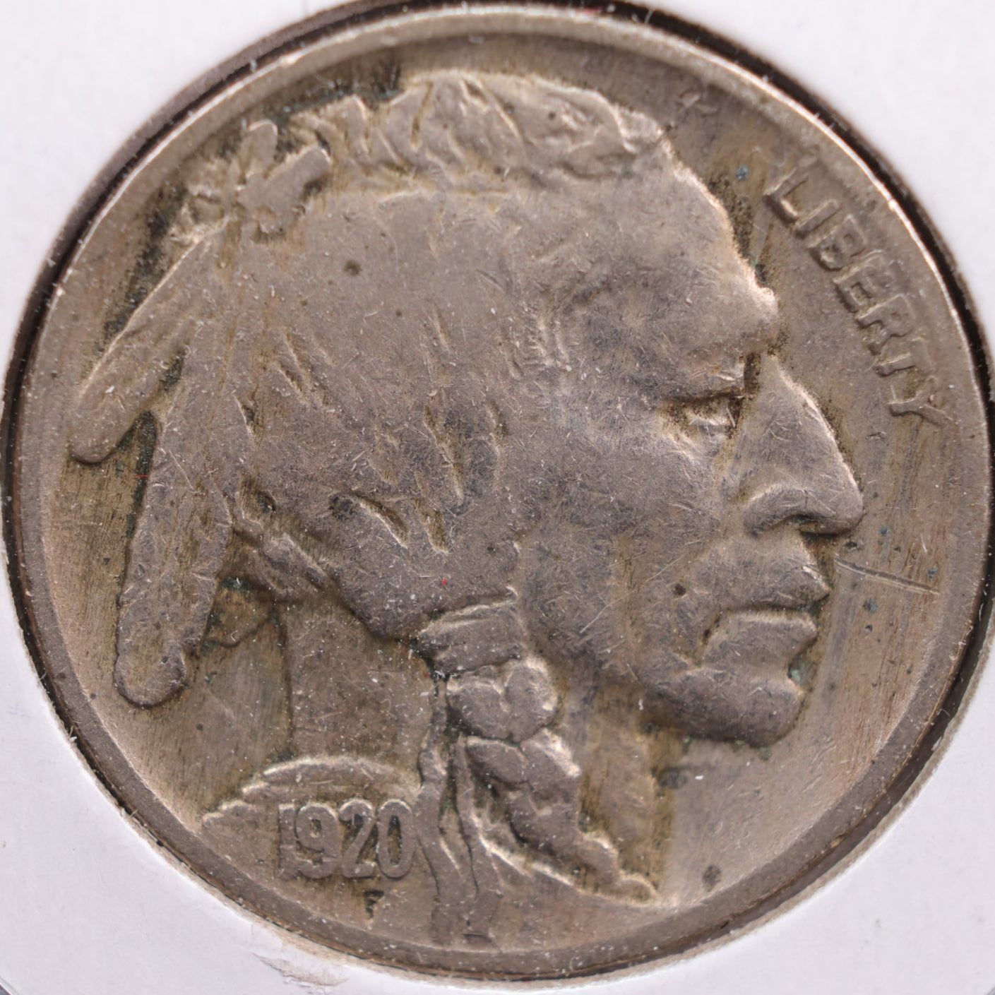 1920 Buffalo Nickel, Fine Circulated Coin, Store #NL449