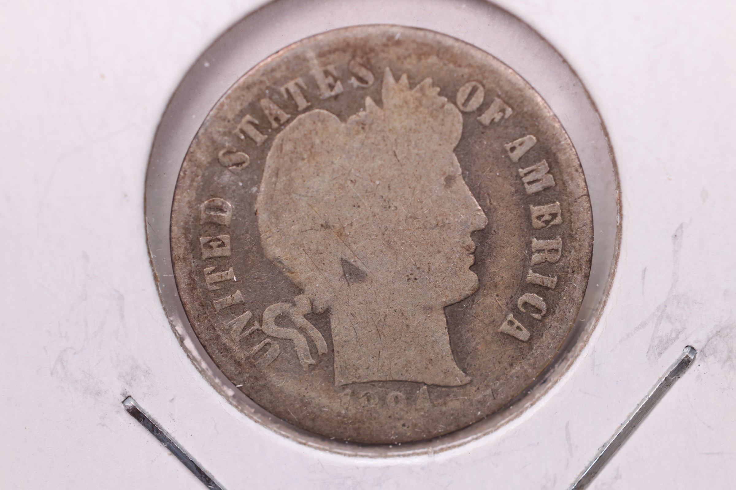 1894 Barber Silver Dime., Good., Store Sale #19232