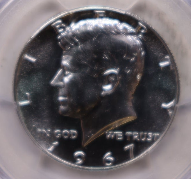 1967 Kennedy Silver Clad Half Dollar, PCGS SP-66, SMS, Store #HR2065