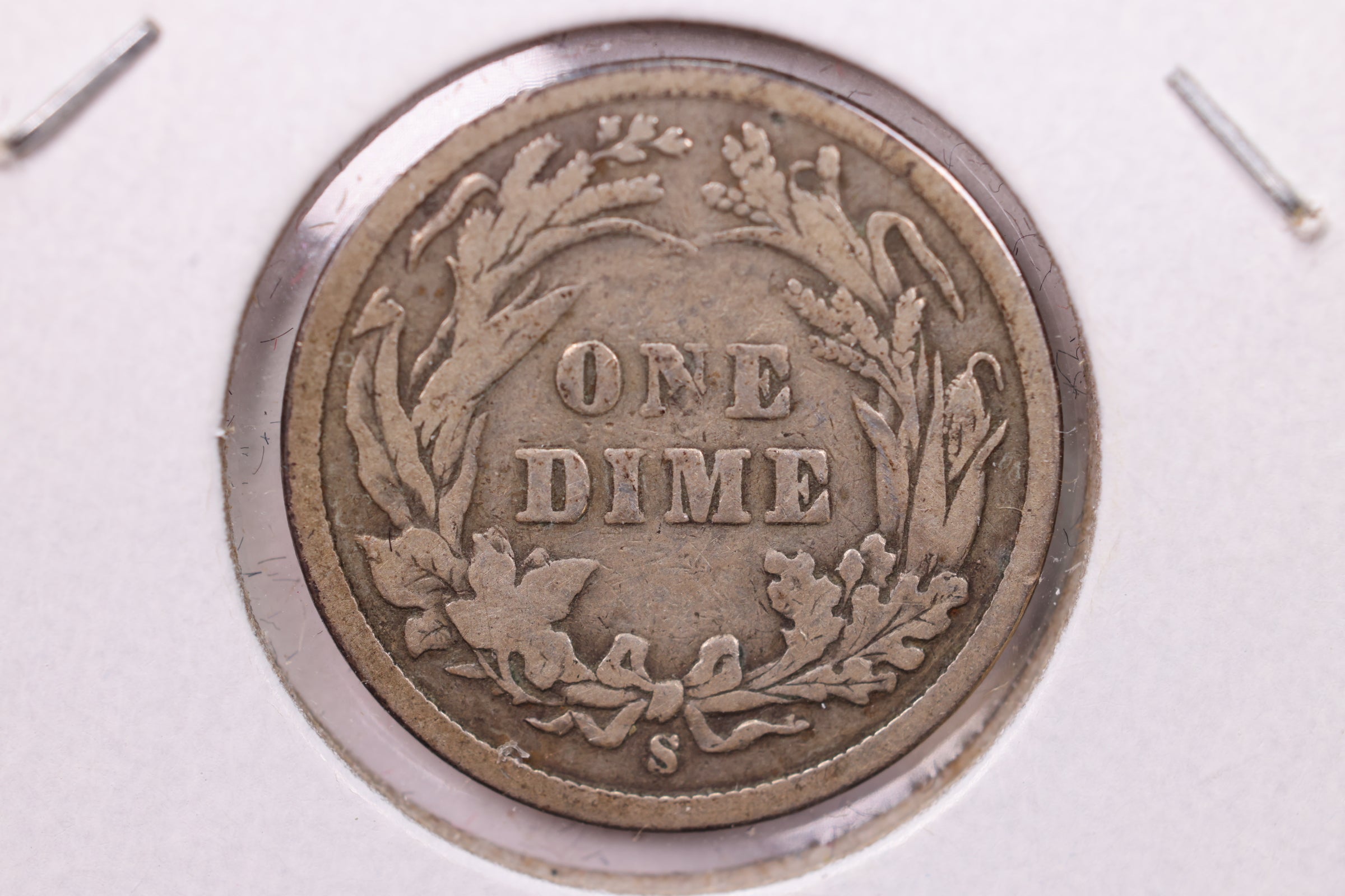 1895-S Barber Silver Dime., Good., Store Sale #19251
