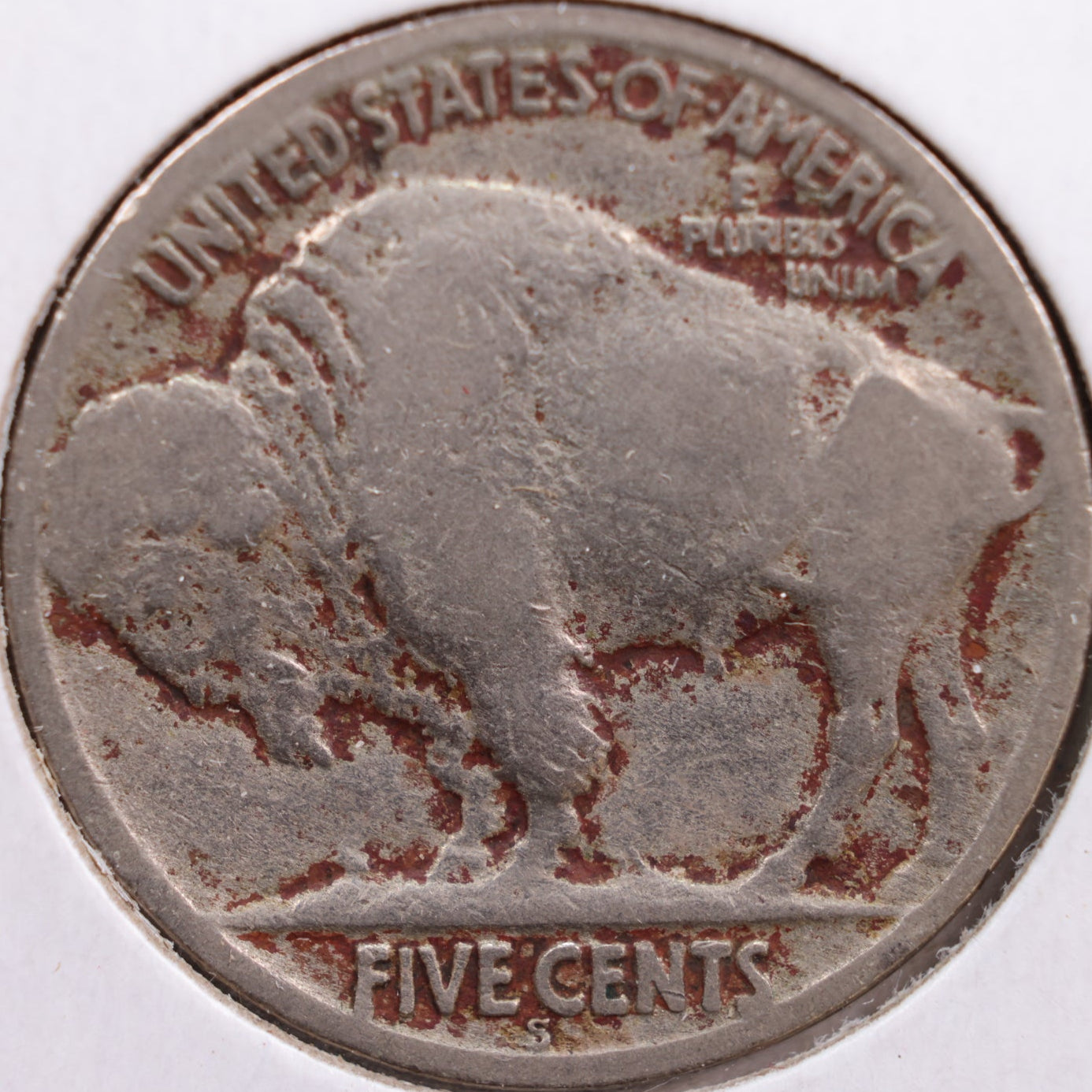 1921-S Buffalo Nickel, Very Good Circulated Coin, Store #NL479