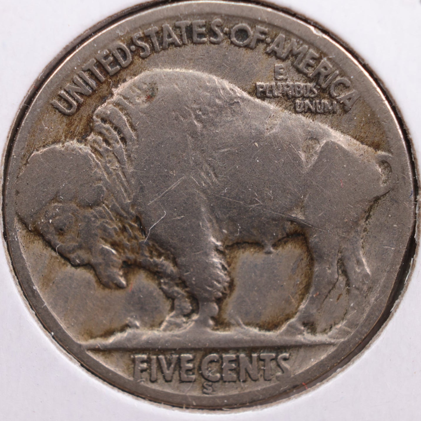1921-S Buffalo Nickel, Very Good Circulated Coin, Store #NL481
