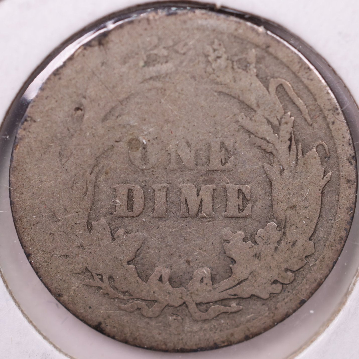 1895-S Barber Silver Dime, About Good Circulated Coin, Store #d895S08