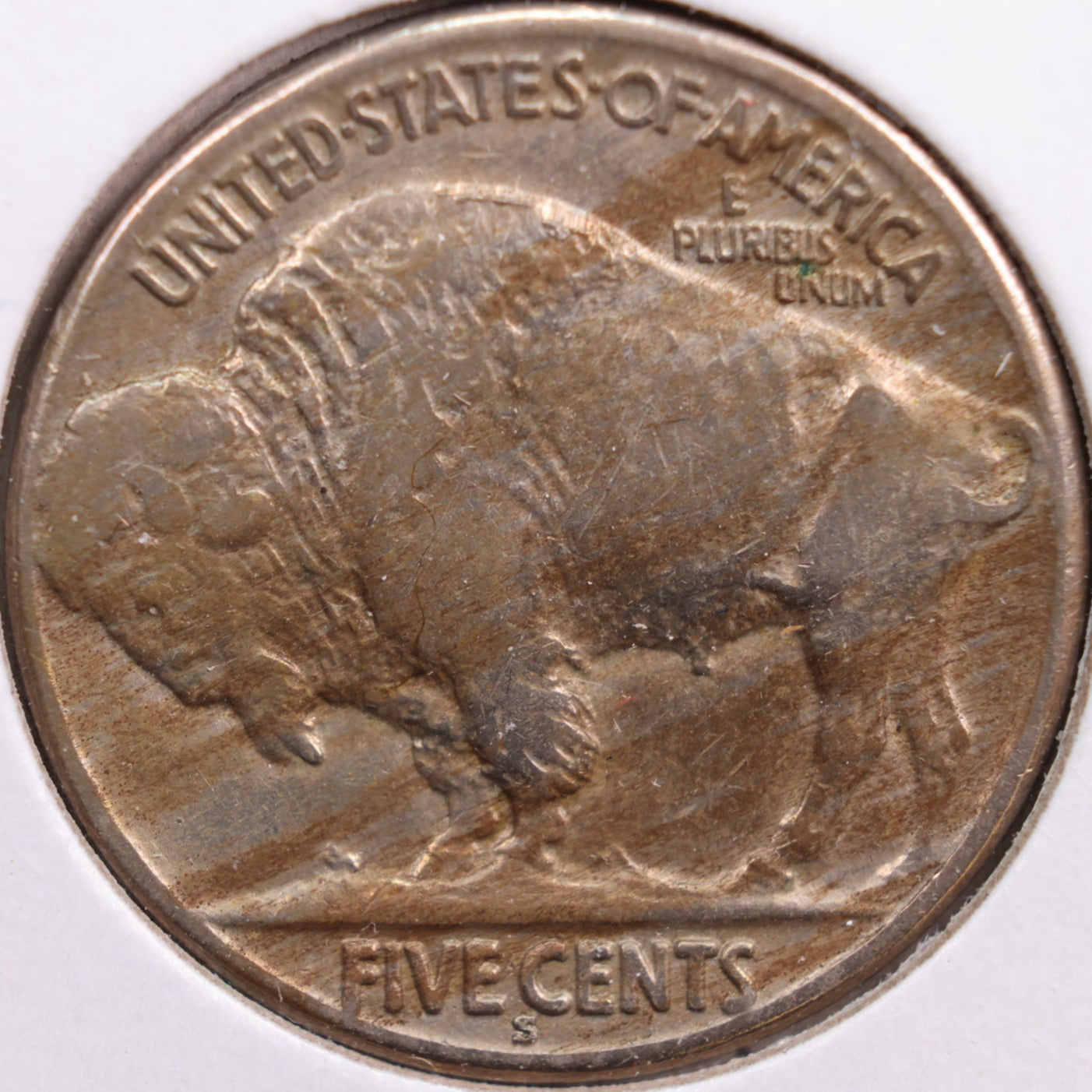 1921-S Buffalo Nickel, Very Fine+ Circulated Coin, Store #NL485