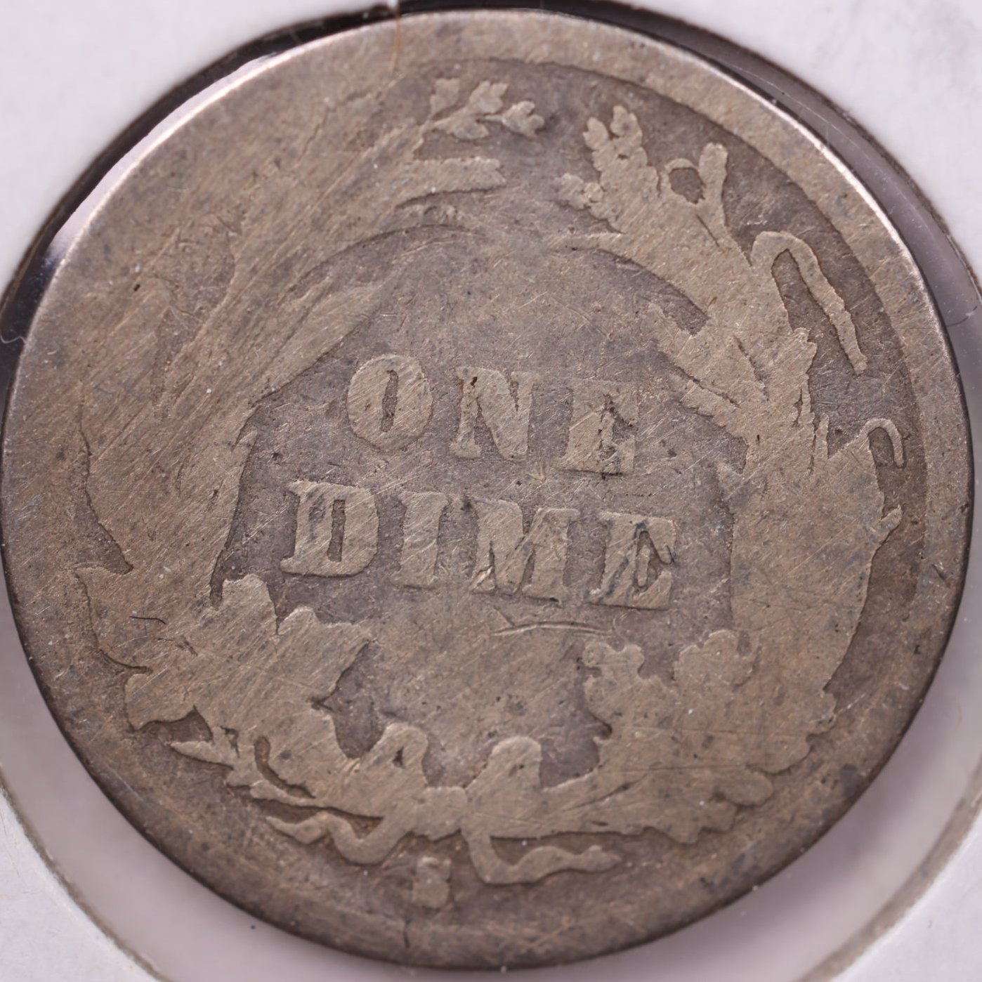 1895-S Barber Silver Dime, Fair Circulated Coin, Store #d895S10