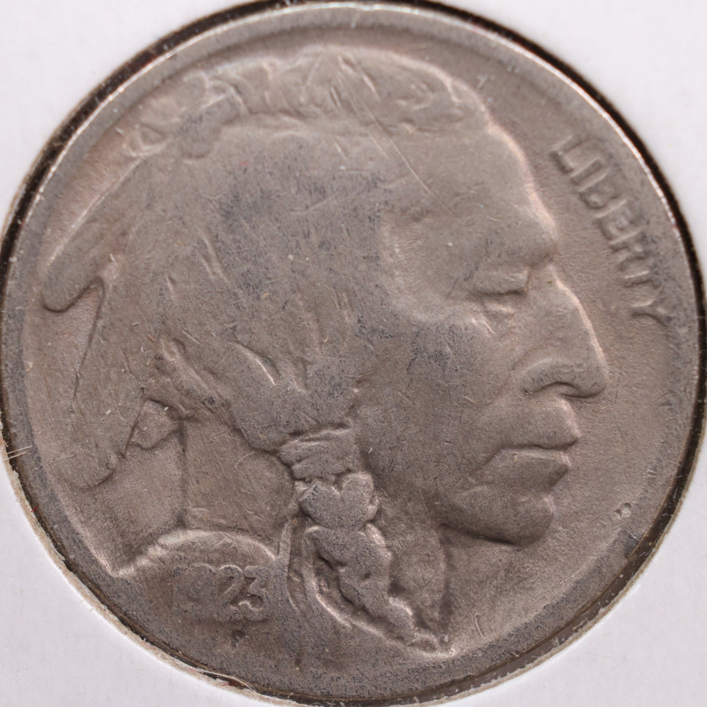 1923 Buffalo Nickel, Very Good Circulated Coin, Store #NL493