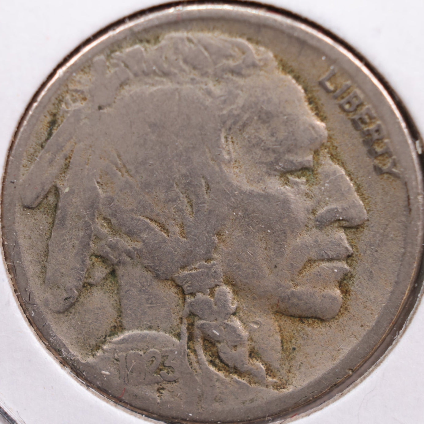 1923-S Buffalo Nickel, Very Good Circulated Coin, Store #NL494