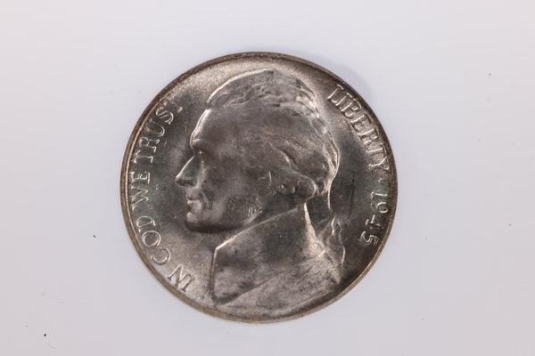 1945-S Silver Jefferson Nickel, NGC Certified MS-66. Store #23062311