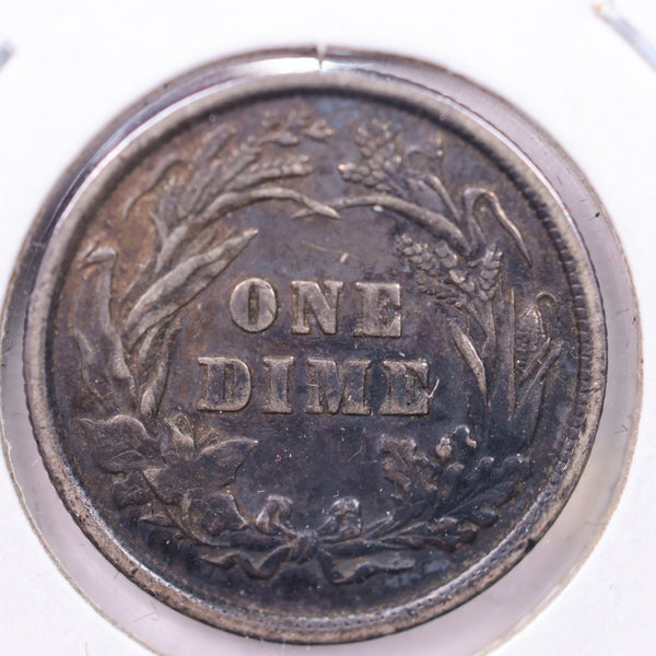 1894 Barber Silver Dime, Affordable Circulated Coin,  Store #13087
