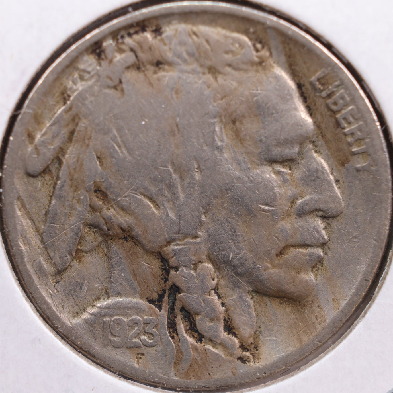 1923-S Buffalo Nickel, Fine Circulated Coin, Store #NL507
