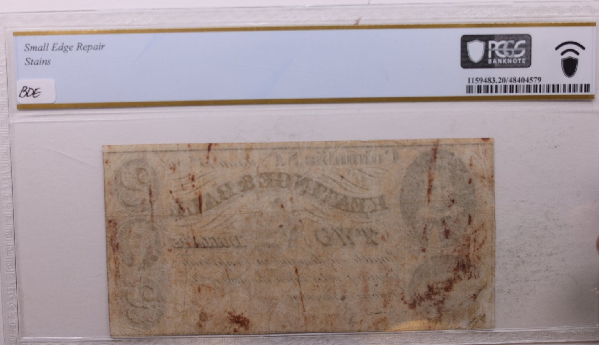 1864 $2., KEATINGE & BALL., Columbia, S.C., PCGS VF-20., Store #GSC001