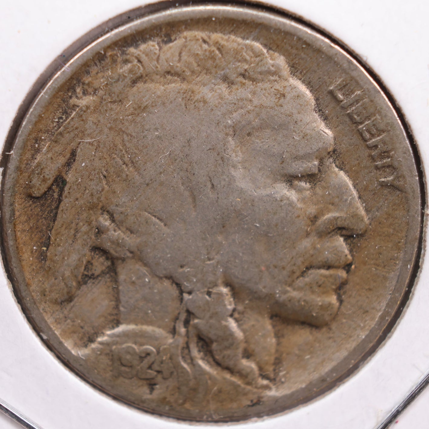 1924 Buffalo Nickel, Very Good Circulated Coin, Store #NL511