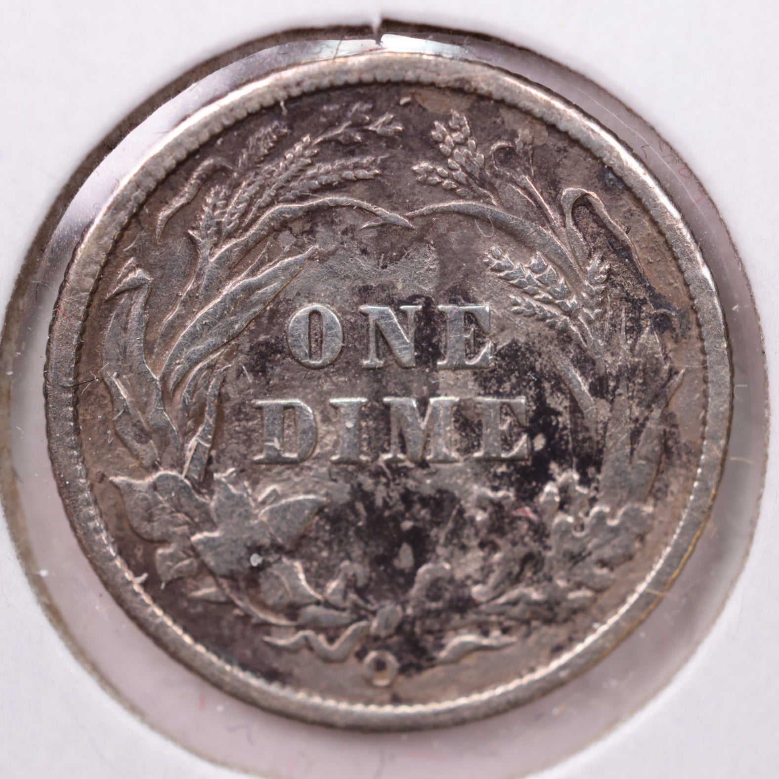 1897-O Barber Silver Dime., V.F. Details., Store Sale #19284
