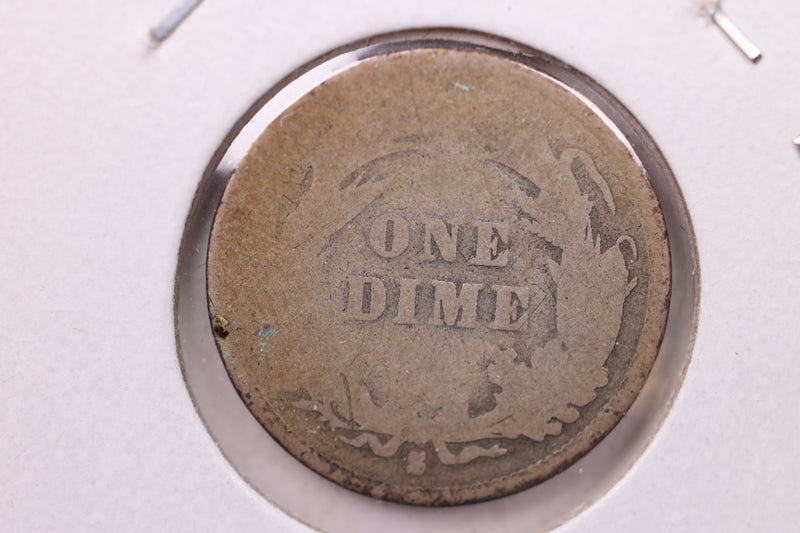 1902 Barber Silver Dime, Affordable Circulated Coin,  Store