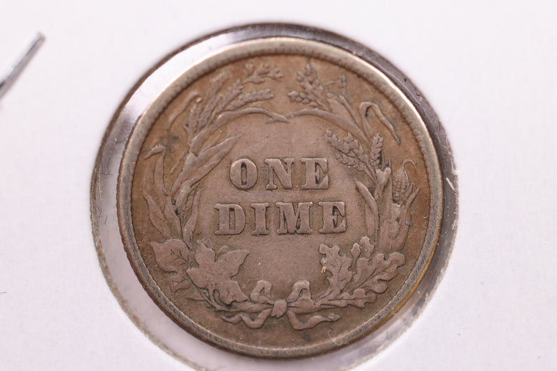 1902 Barber Silver Dime, Affordable Circulated Coin,  Store