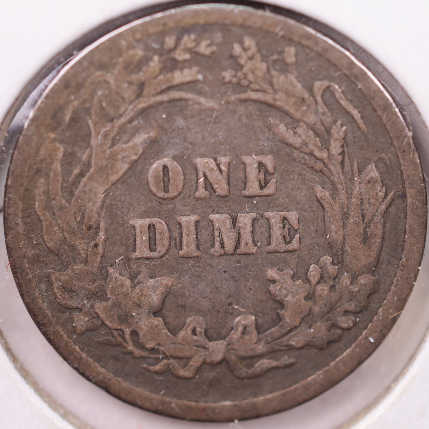 1898 Barber Dime, Good Circulated Coin, Store #19300