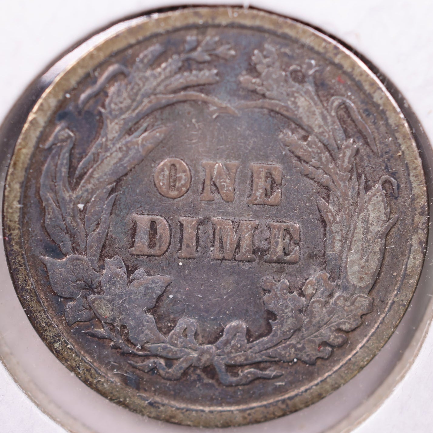 1898 Barber Dime, Good Circulated Coin, Store #19301