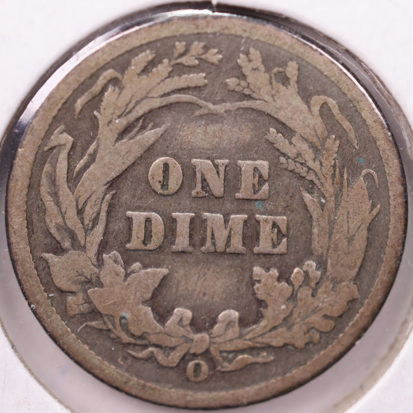 1898-O Barber Silver Dime, Very Good Circulated Coin, Store #d898O01