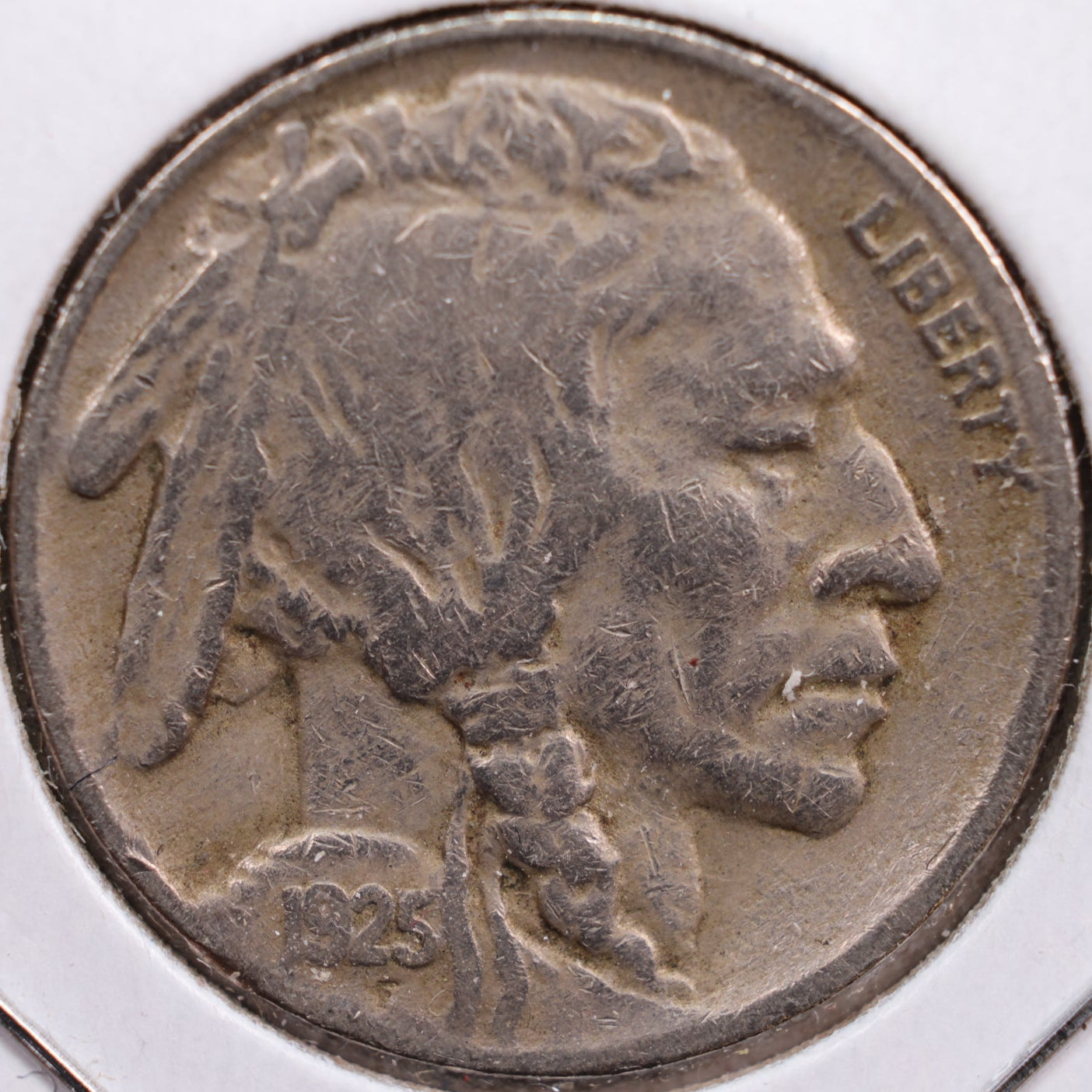 1925 Buffalo Nickel, Fine Circulated Coin, Store #NL547