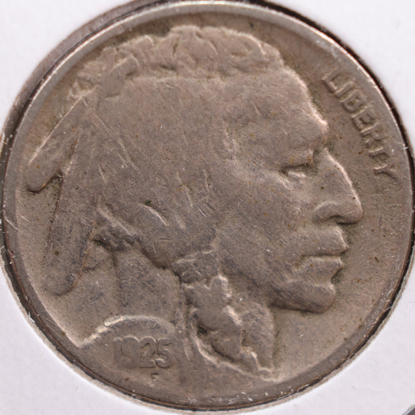 1925 Buffalo Nickel, Fine Circulated Coin, Store #NL548