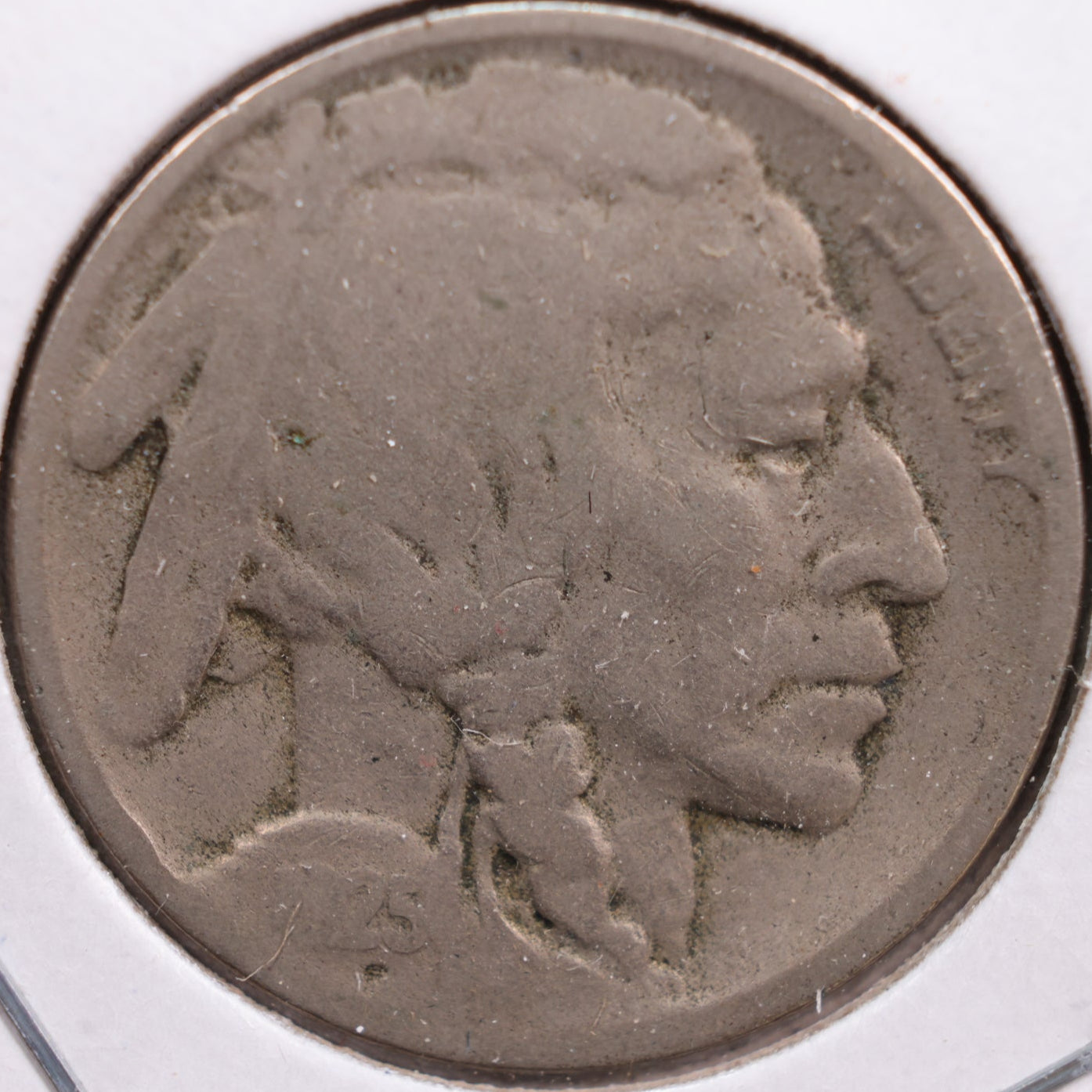 1925-D Buffalo Nickel, Good Circulated Coin, Store #NL555