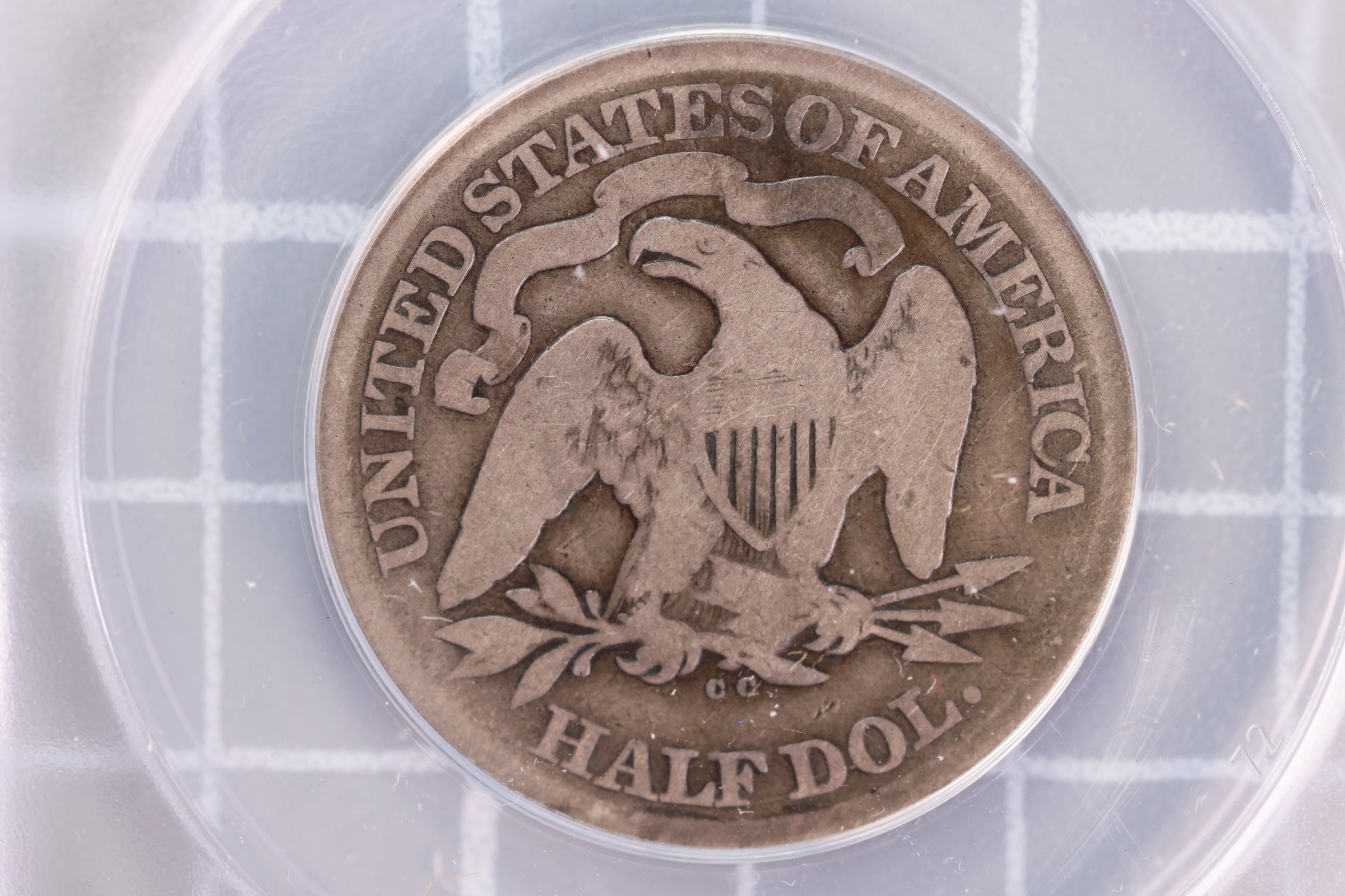 1873-CC Liberty Seated Half Dollar, "Rare", ANACS: AG-3, Store #23070217