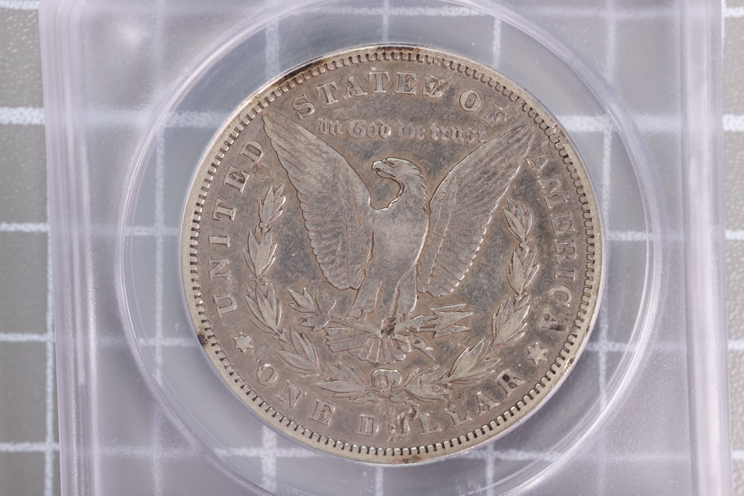 1893-CC Morgan Silver Dollar, ANACS "Genuine" Holder. Store Sale #23070221