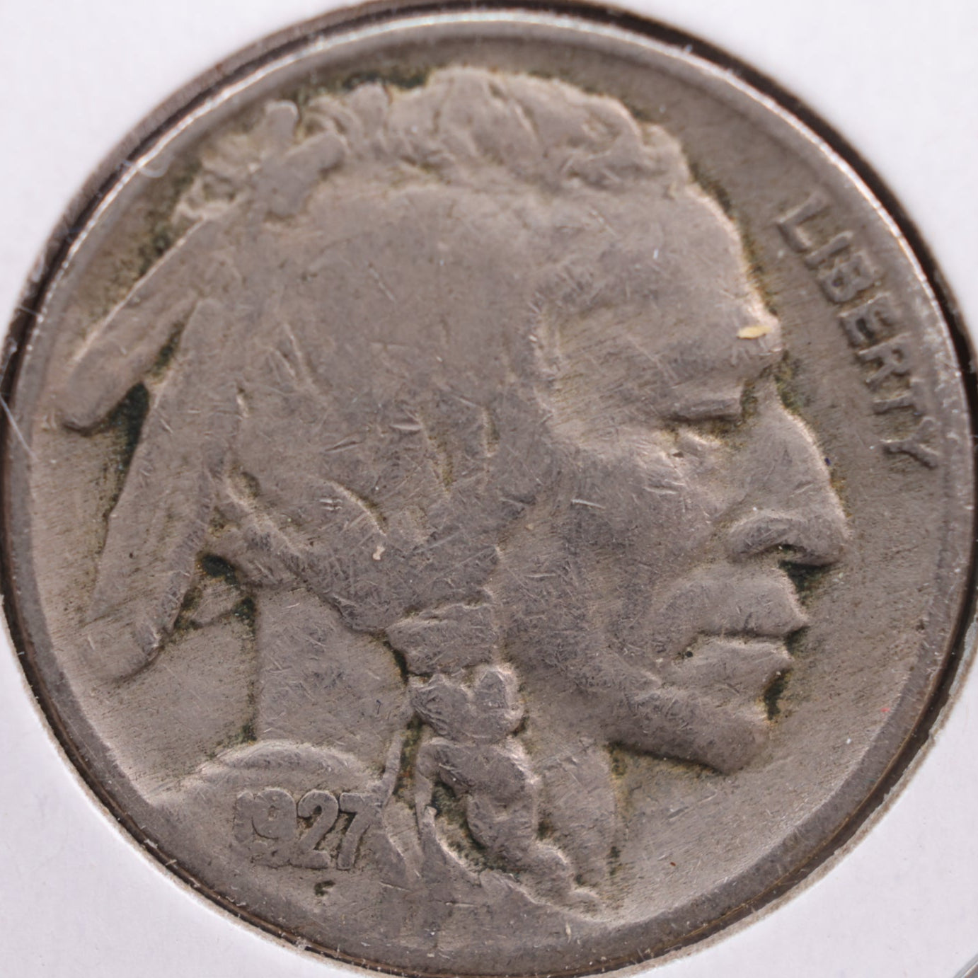 1927 Buffalo Nickel, Fine Circulated Coin, Store #NL589