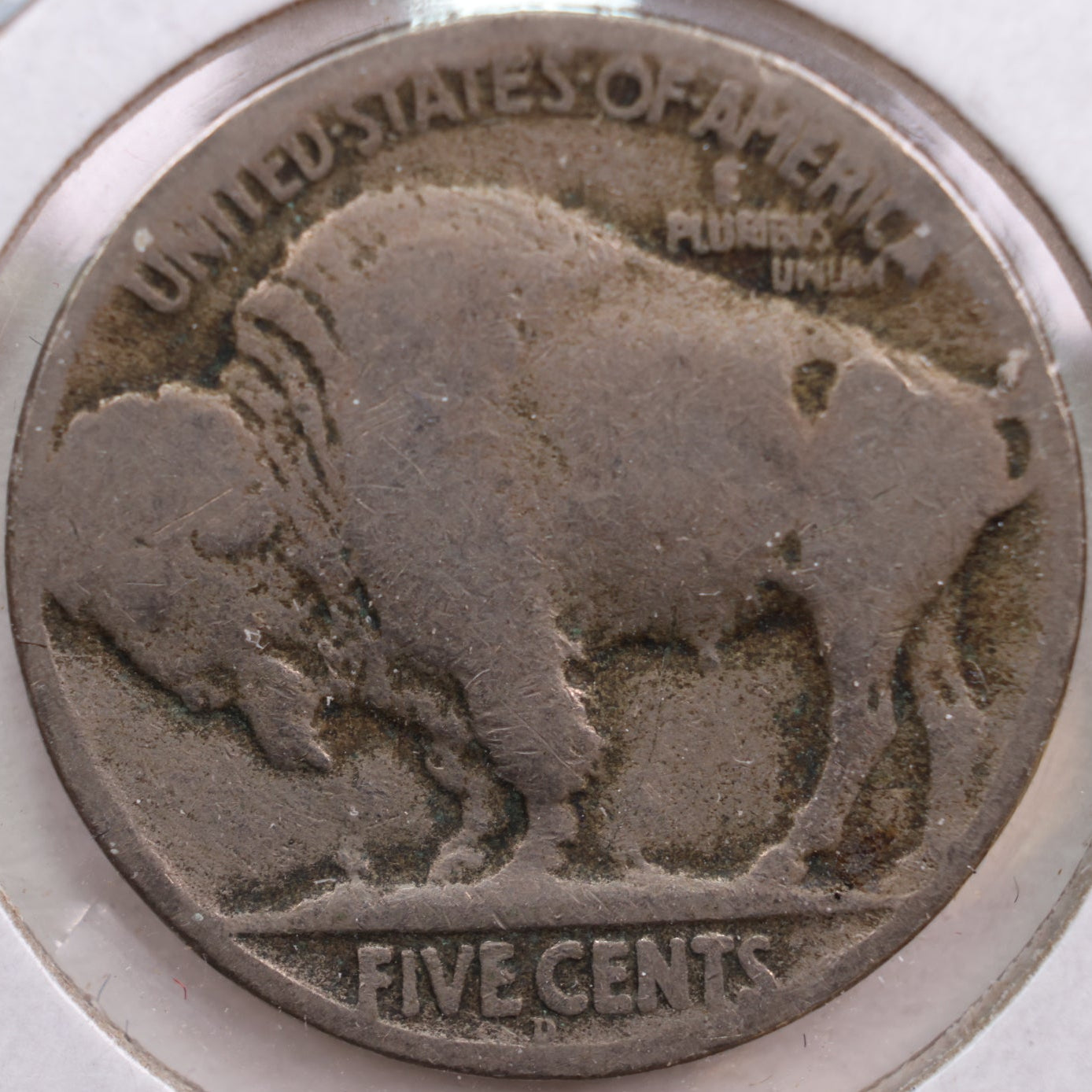 1927-D Buffalo Nickel, Good Circulated Coin, Store #NL592