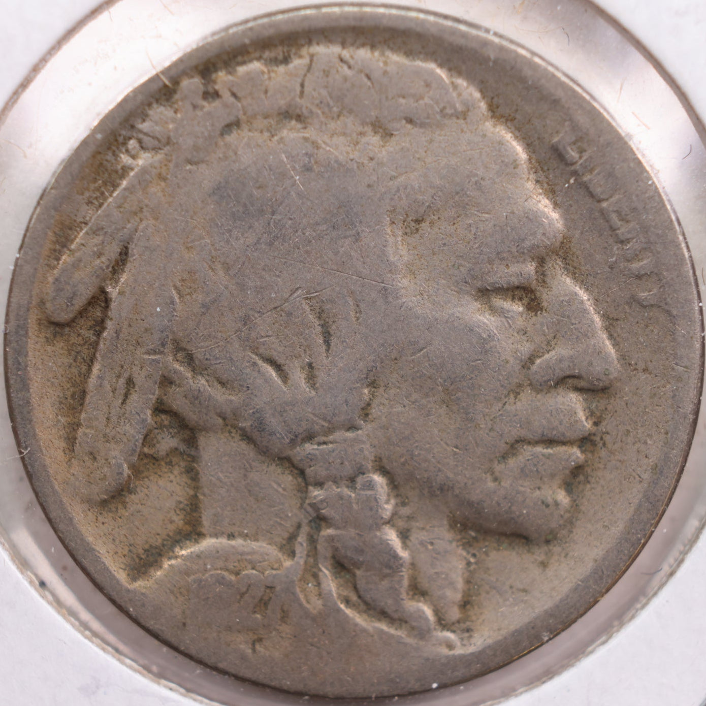 1927-S Buffalo Nickel, Very Good Circulated Coin, Store #NL593