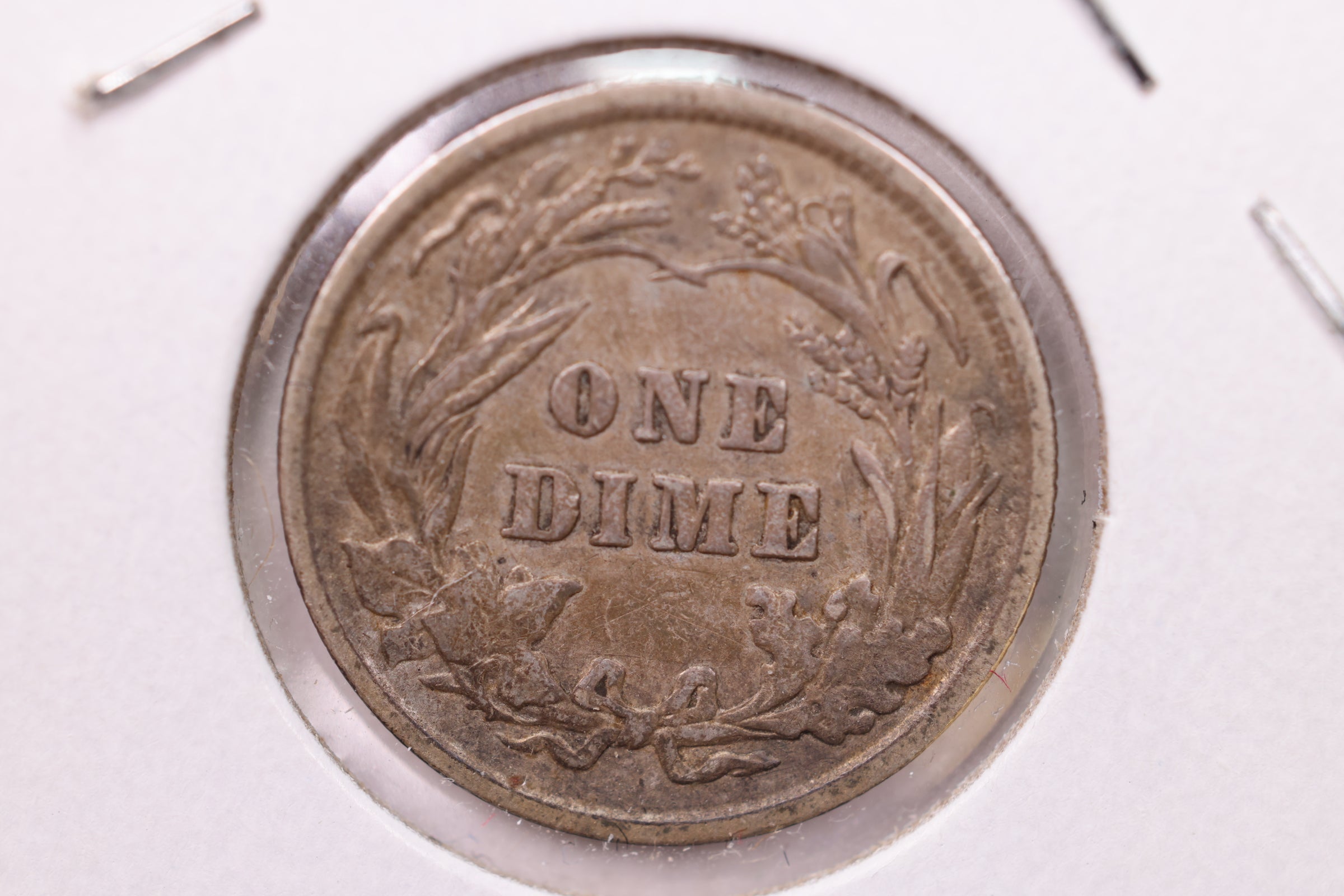 1901 Barber Silver Dime., V.F+., Store Sale #19376