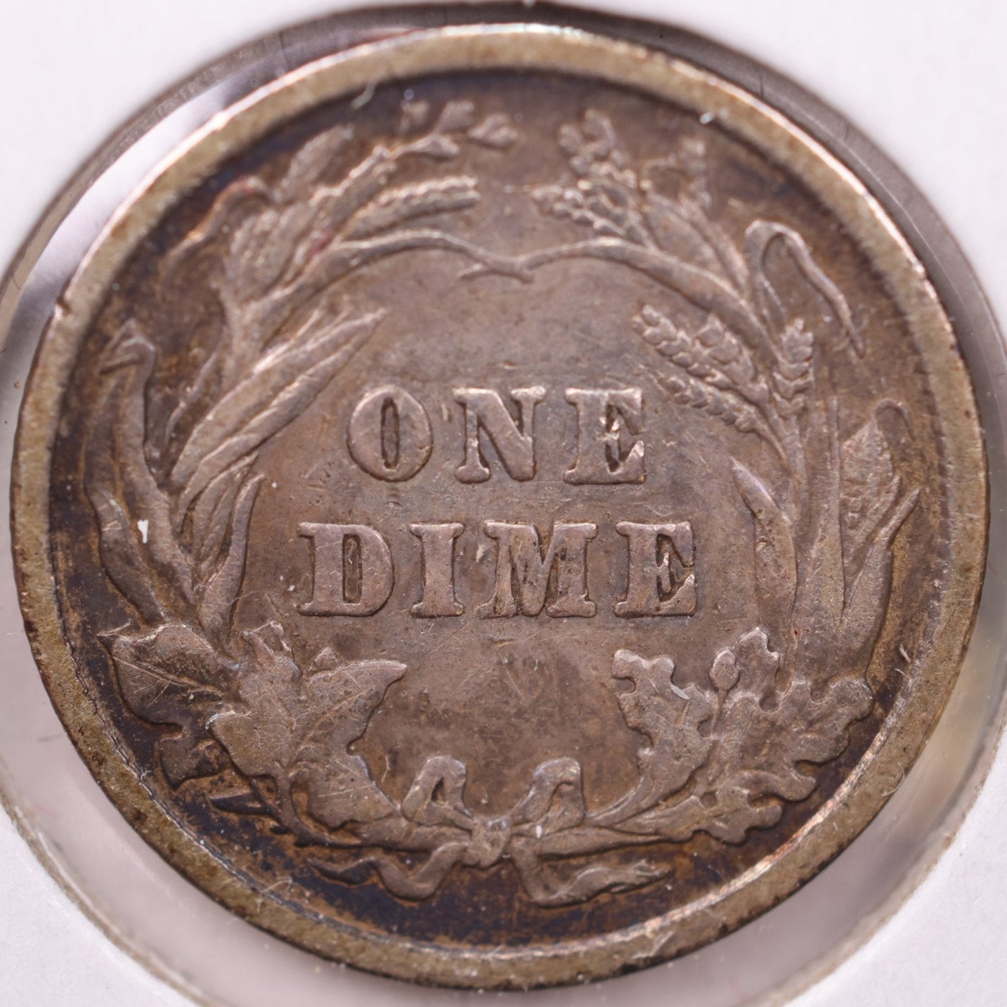 1901 Barber Silver Dime, Very Fine+, Store #d901.01