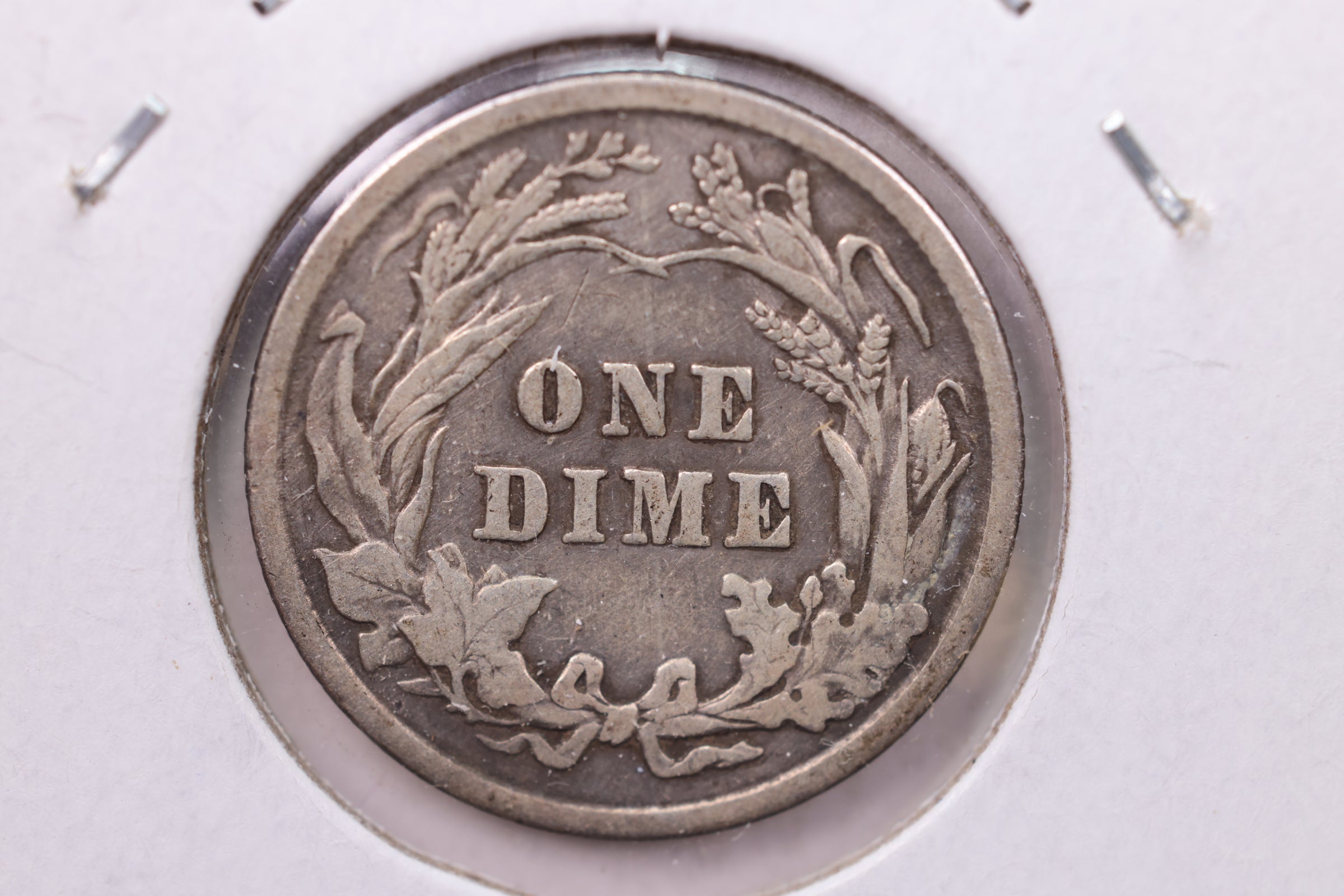 1901 Barber Silver Dime., V.F., Store Sale #19379
