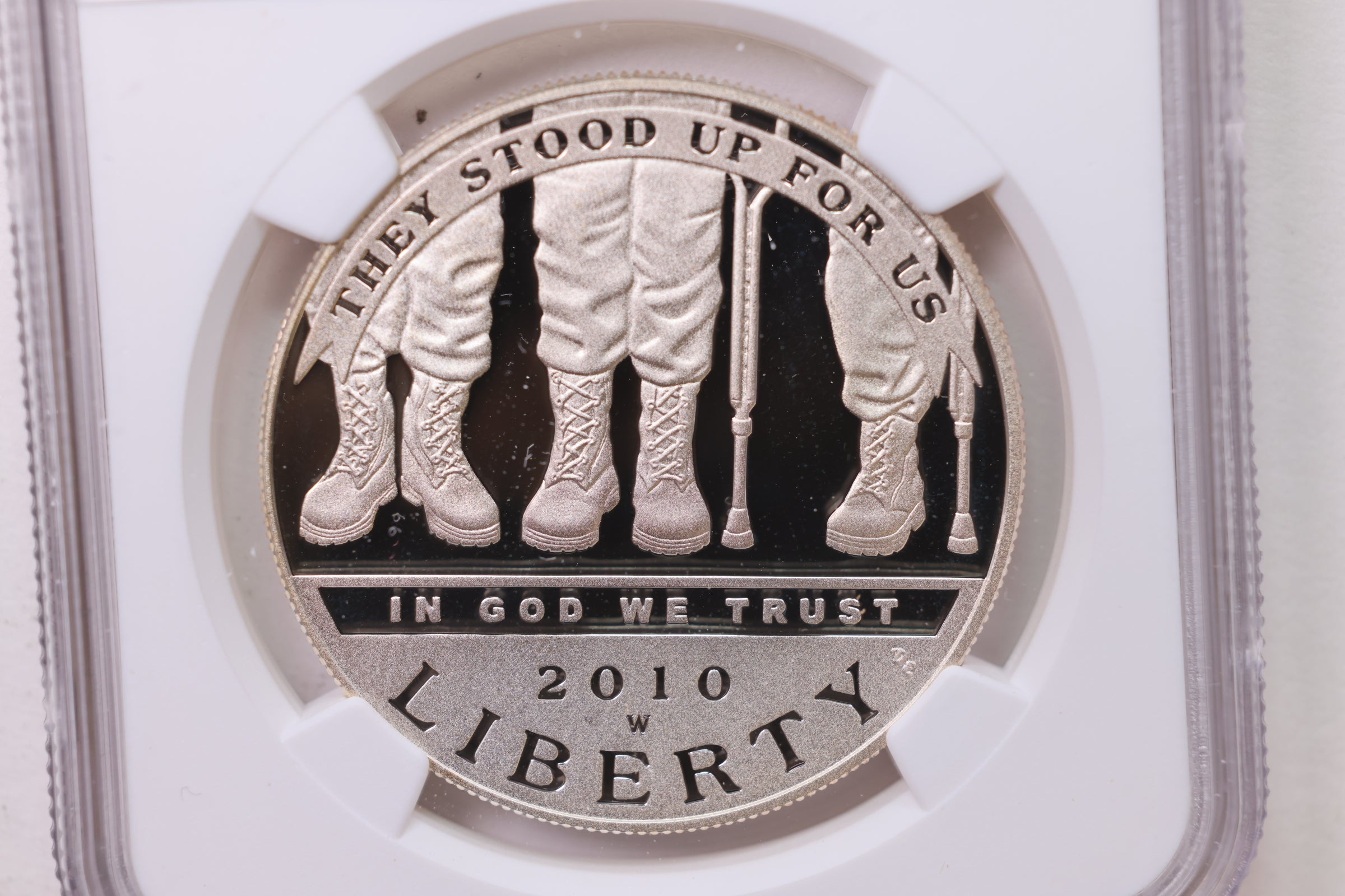 2010-W $1 Disabled Veterans Commemorative, NGC PF-69, Store #GMC012