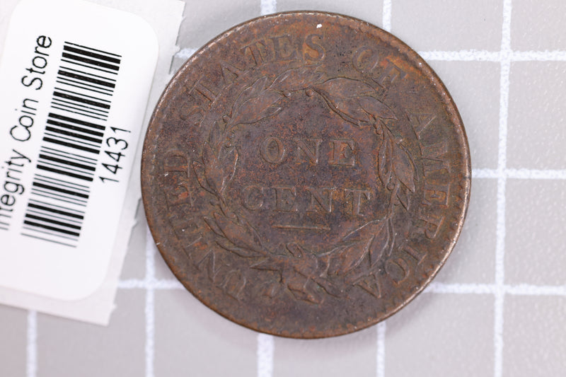 1819  Large Cent, Affordable Circulated Coin, Store Sale