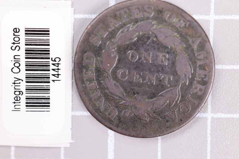 1825 Large Cent, Affordable Circulated Coin, Store Sale