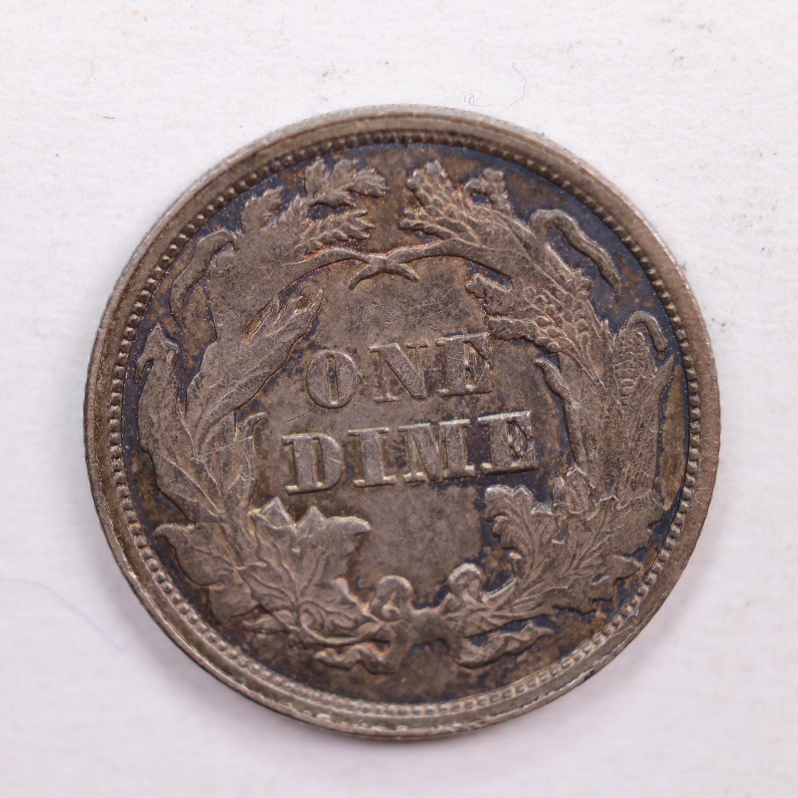 1862 Seated Liberty Dime., About Uncirculated Coin., Store Sale #DE0364.