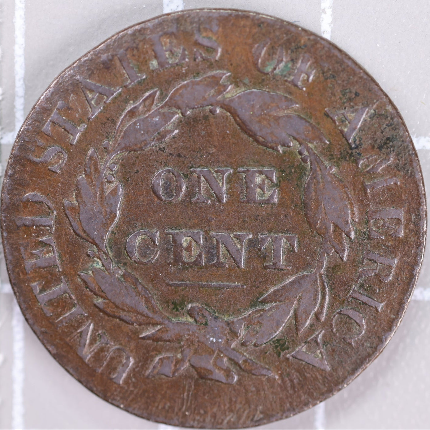 1828 Coronet Head Large Cent, Very Good+ Circulated Coin, Store #14469