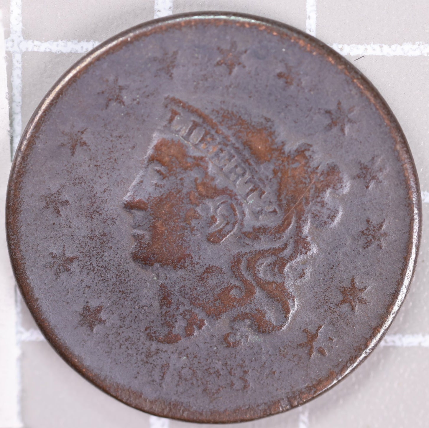 1833 Large Cent, Affordable Very Fine Circulated Coin, Store Sale #CT1382