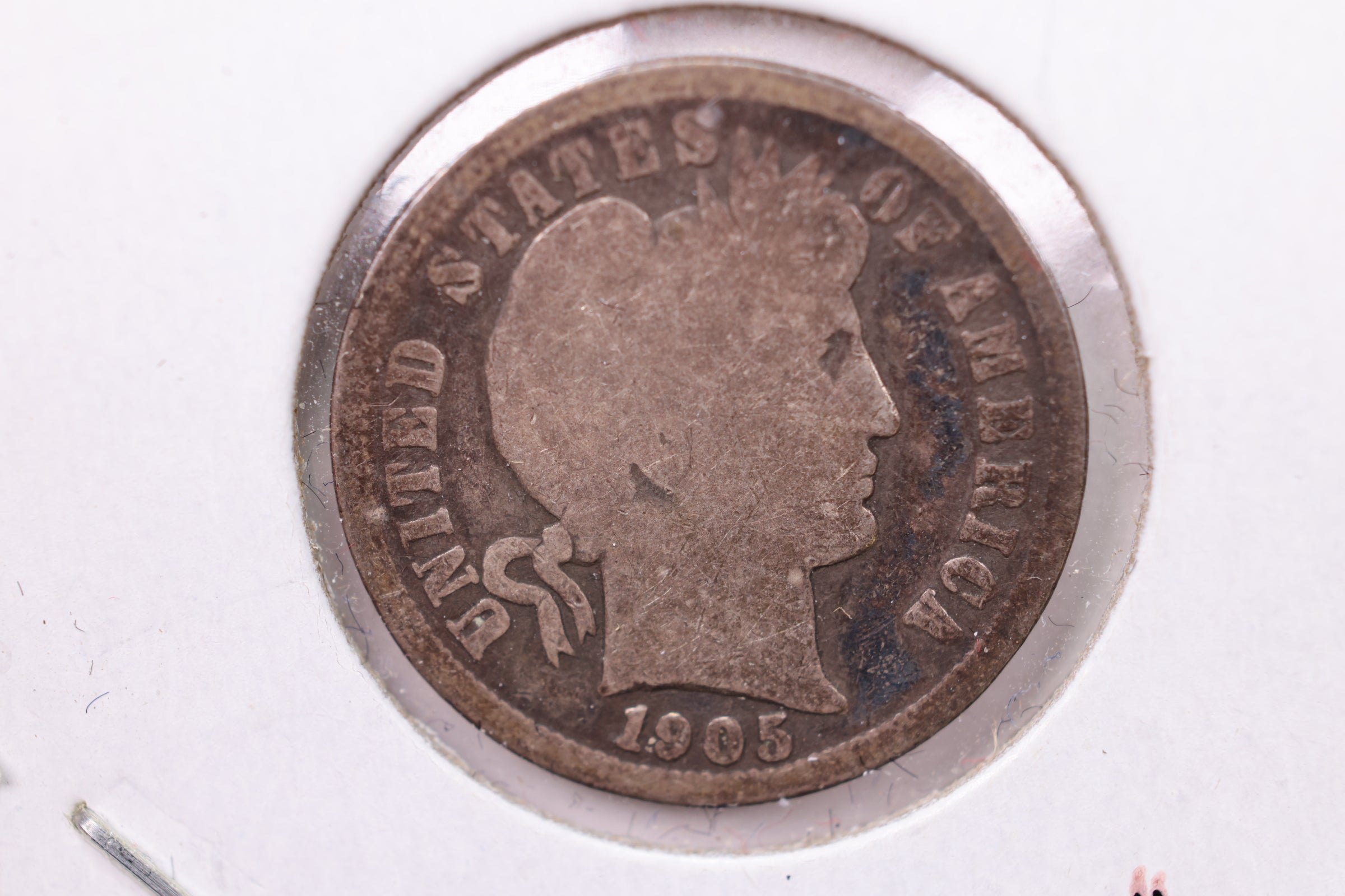 1905-O Barber Silver Dime., Micro 'O'., Store Sale #19460