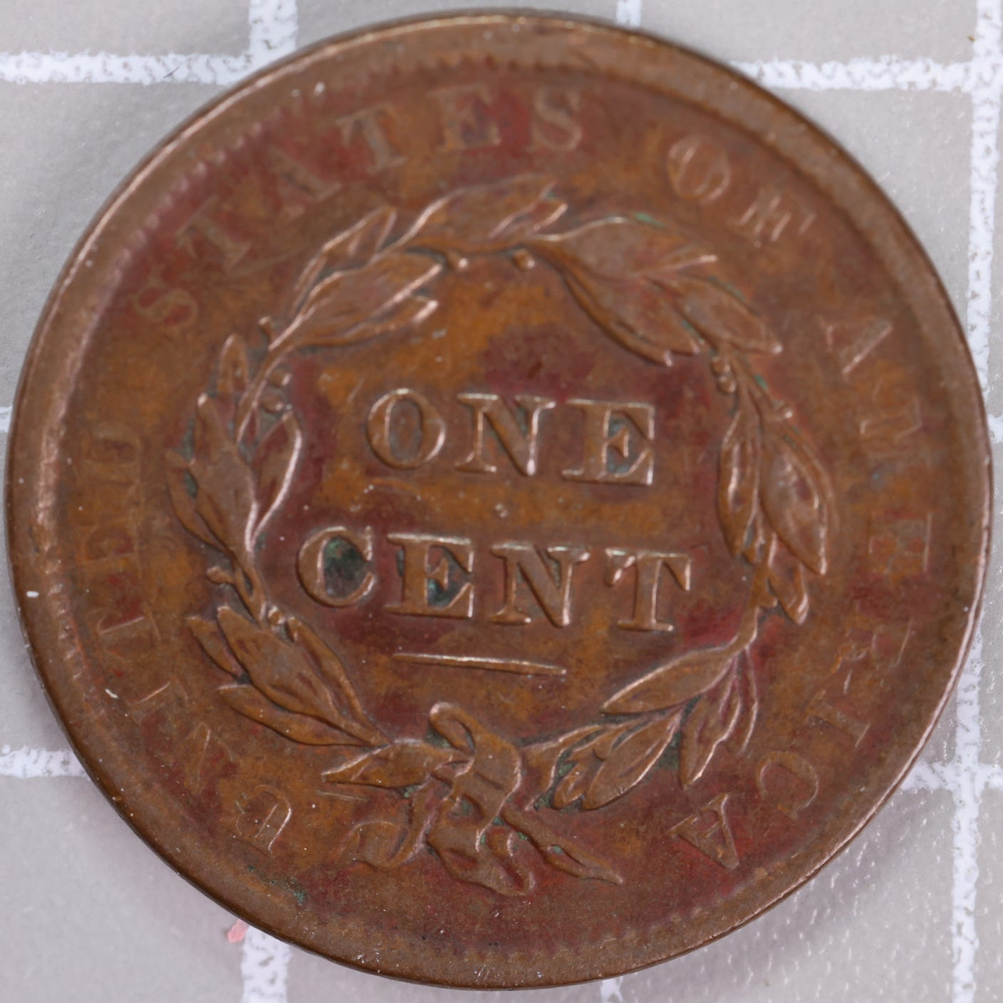 1837 Coronet Head Large Cent, Very Fine Circulated Coin, Store #14507