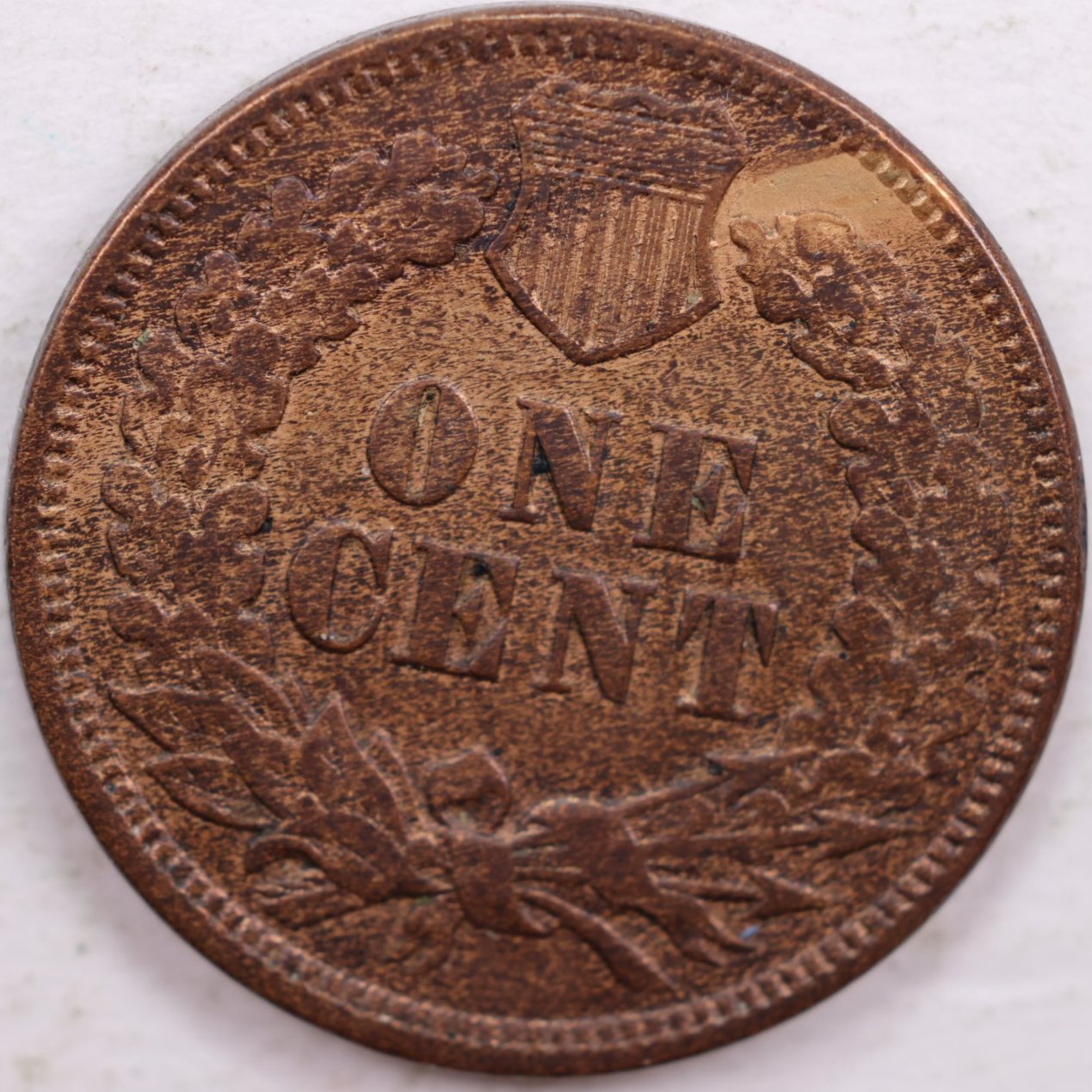 1873, Indian Head Cent, Extra Fine Uncirculated Coin, Store #CT0093
