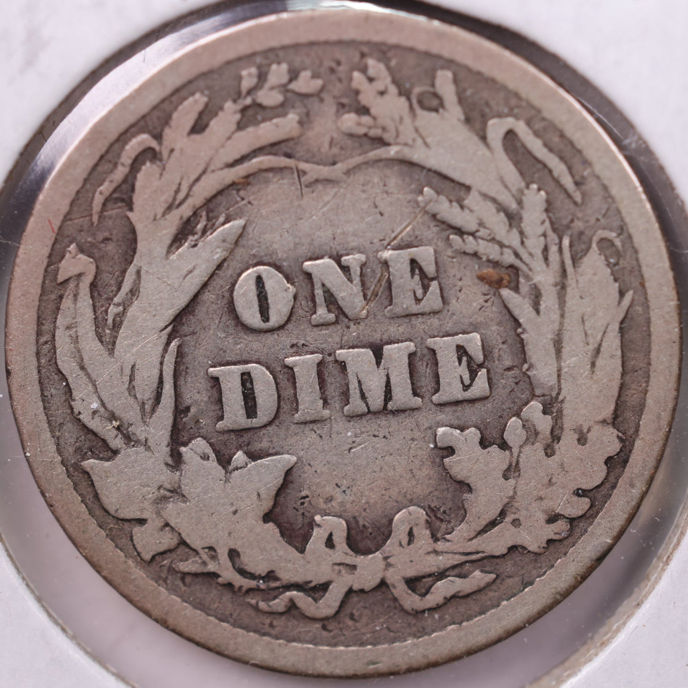 1906 Barber Dime, Very Good Circulated Coin, Store #19481